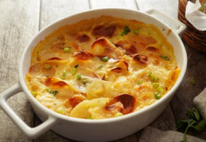 Olive Oil Potato Gratin