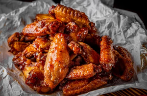 Hot Honey Ranch Chicken Wings