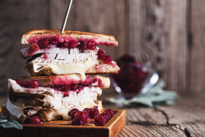 Cranberry Turkey Grilled Cheese