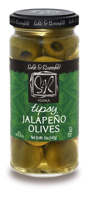 VODKA JALAPENO TIPSY OLIVES