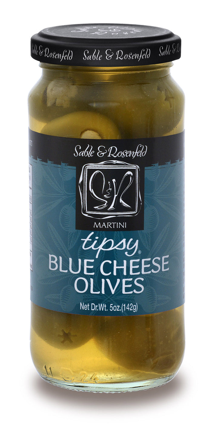 TIPSY BLUE CHEESE STUFFED OLIVES