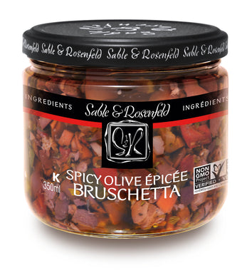 SPICY OLIVE BRUCHETTA